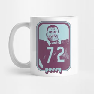 William Refrigerator Perry / Retro 80s Football Fan Design Mug